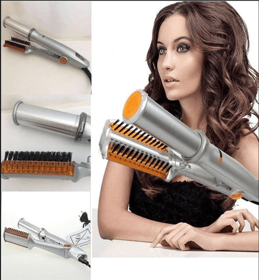 2-Way Rotating Curling Iron - Effortless Curls at Home 1