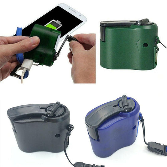 Hand Crank USB Phone Charger - Stay Powered Outdoors 1