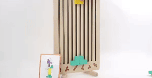 Wooden Puzzle Toy Stacking Game - Creative Learning Fun 1