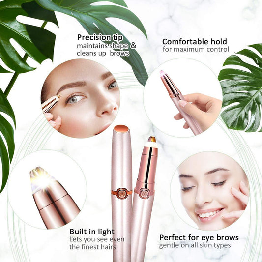 Eyebrow Trimmer Pen - Painless Hair Removal for Perfect Brows 1