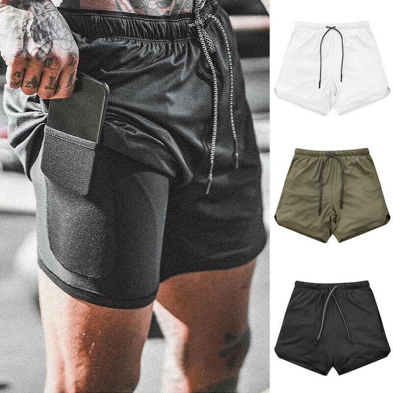 Secure Pocket Fitness Shorts - Comfortable Workout Solution 1