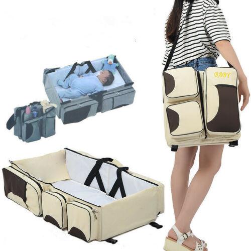 3 In 1 Diaper Bag - Stylish & Functional for Parents 1