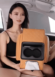 Multifunctional Car Armrest Cushion - Organize with Style 1