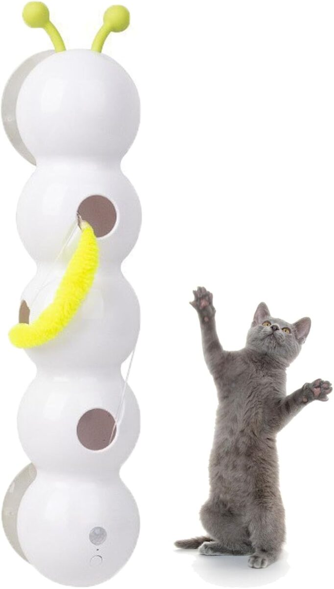 Cat Toy with Worm Design - Engage Your Feline Friend 1