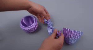 3D Dragon Egg - Handcrafted Mystical Decorative Piece 1