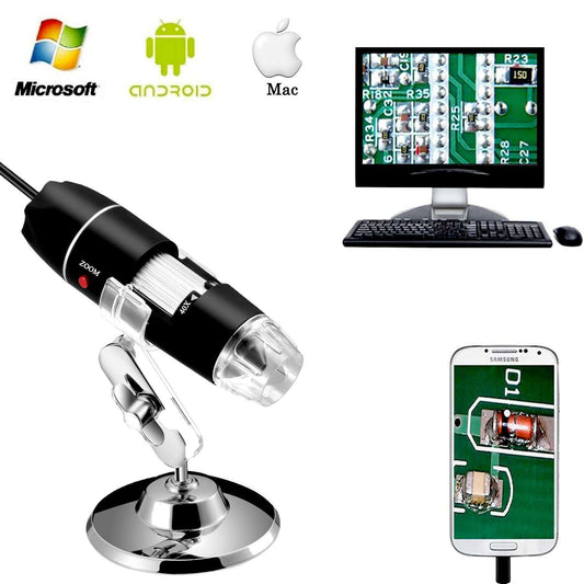 1000x Zoom USB Microscope Camera - Explore Microscopic Worlds 1