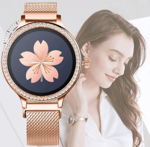 Ladies Diamond Smart Bracelet - Stylish Health Tracker 1