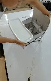 Portable Baby Seat - Comfortable & Safe for On-the-Go Families 1