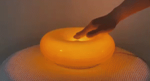 Donut Atmosphere Lamp - Unique Colorful Lighting for Home 1