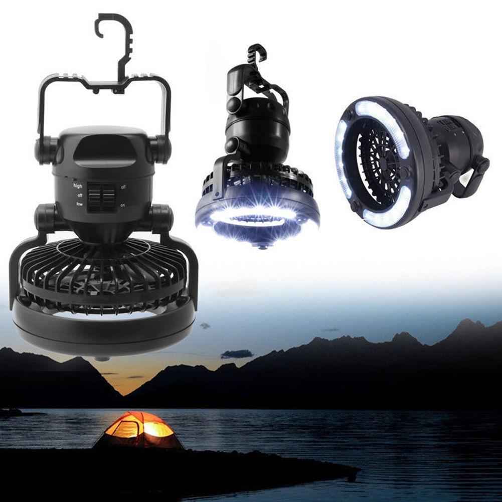 2 IN 1 Camping Lighten Fan - Brighten & Cool Your Adventures