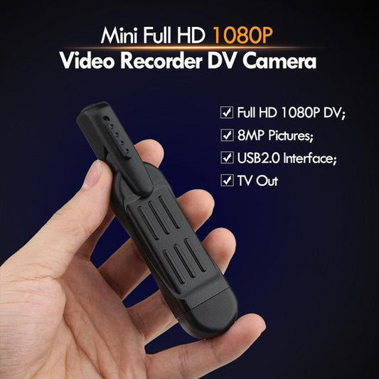 Mini Full HD Camera and Voice Recorder - Capture Every Moment 1