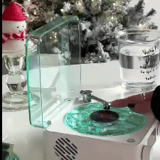 Waves Vinyl Bluetooth Speaker - Vintage Sound Experience 1