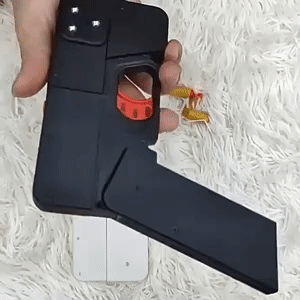 Gun Funny Phone Shape - Quirky Gadget for All Ages 1