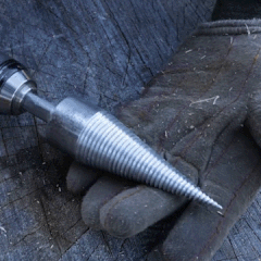 Hex Shank Firewood Drill Bit - Effortless Wood Splitting Tool 1