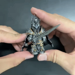 Crusader Figurine - Magnetic Action Figure for Collectors 1