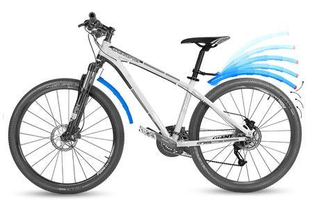 Bicycle Retractable Mudguard - Stay Dry on Every Ride 1
