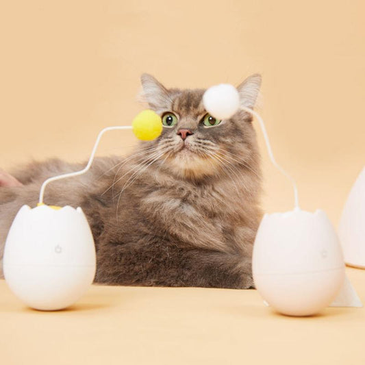 Electric Roly-Poly Cat Toy - Interactive Fun for Cats 1