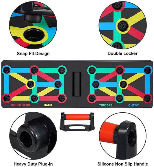 9-IN-1 PUSH-UP MAXIMIZER BOARD - Elevate Your Fitness Routine 1