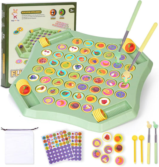 Fruit Flip Chess Memory Chess Game - Fun for Kids 1