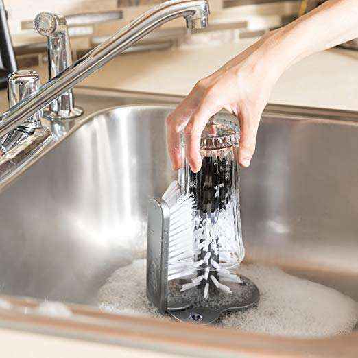 Glass Washer With Double Sided - Effortless Glass Cleaning