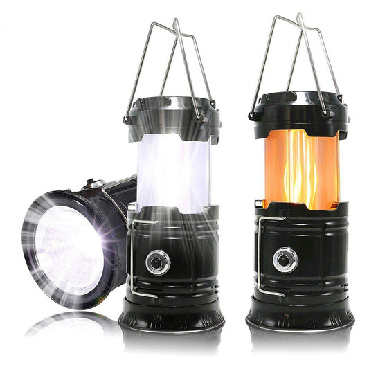 3-in-1 Portable LED Flame Lantern - Perfect for Outdoor Adventures 1