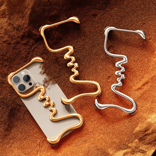 Metal Frameless Phone Case - Stylish Protection for Your Phone 1