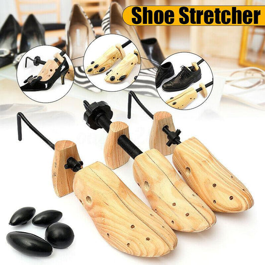 Wooden Shoe Stretcher - Transform Footwear Comfort 1