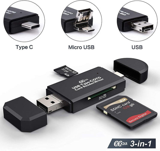 Multi Card Reader USB - Simplify File Transfers 1