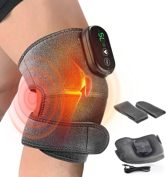 Heated Vibration Knee Massager - Relieve Pain Anytime 1