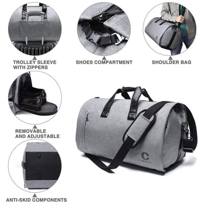 2 in 1 Garment + Duffle Bag - Versatile Travel Solution 1
