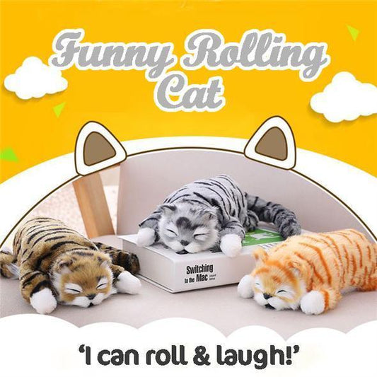 Funny Rolling Cat - Entertaining Toy for Your Furry Friend 1