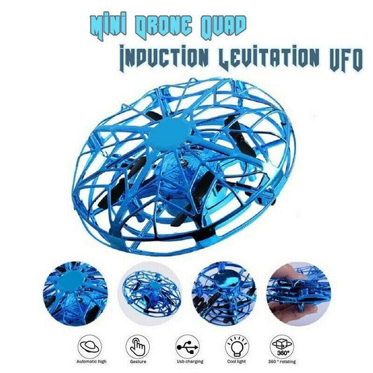 Mini Drone Quad Induction Levitation UFO - Fun for All Ages 1