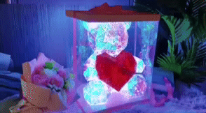 Shining LED Teddy Bear - Illuminate Your Love 1
