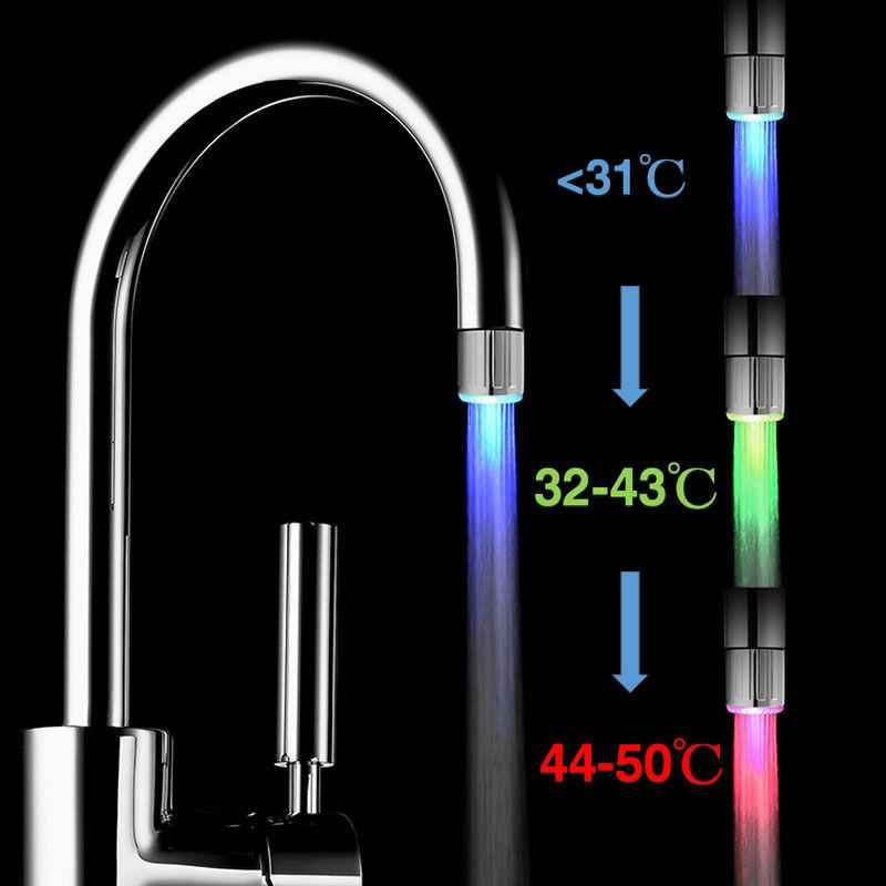 LED Colorful Glow Faucet Light - Transform Your Sink