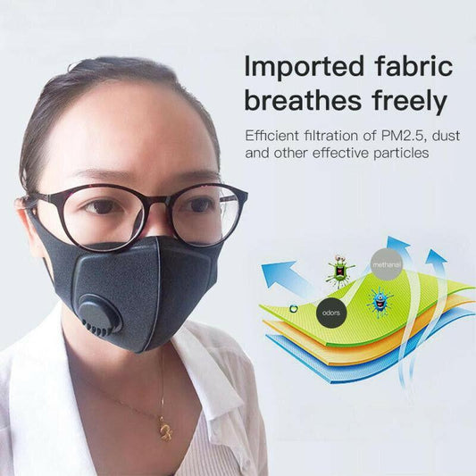 Military Grade Reusable Filter Mask - Ultimate Breathability 1